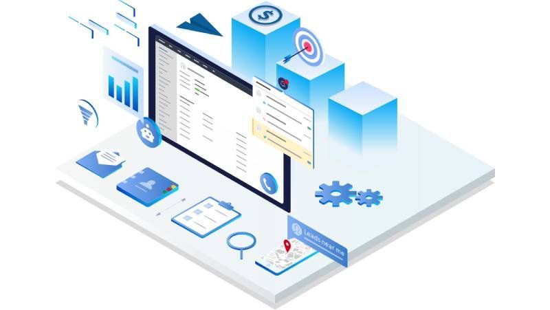 Manage customers, sales and marketing processes in one system 