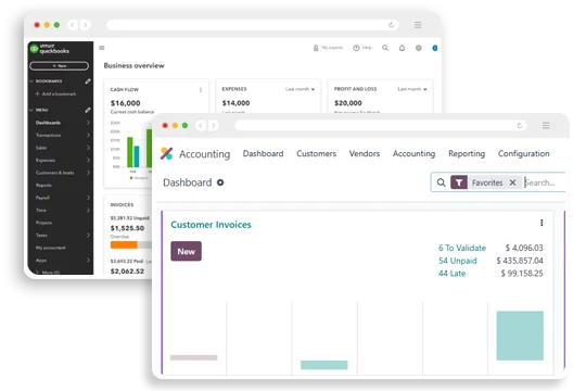 Odoo Accounting vs QuickBooks